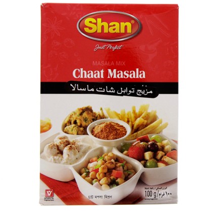 Buy Shan Chat Masala - 100gm Online @ AED4.25 from Bayzon