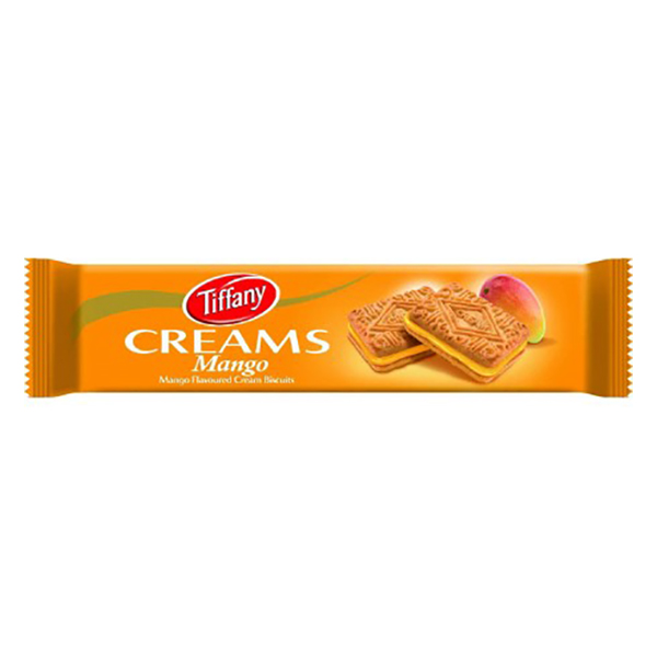 Buy Tiffany Mango Cream Biscuit 24x90gm Online AED 27.60 from Bayzon