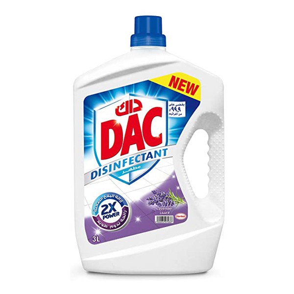 Dac Disinfectant Lavender 2X New - 3 Ltr