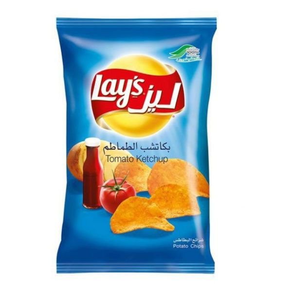 Lays Ketchup Potato Chips - 170gm