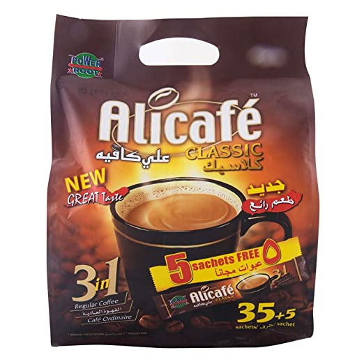 Alicafe Classic 3in1 Instant Coffee - 40 x 20gm