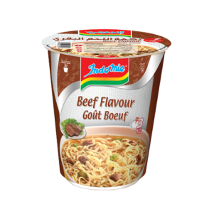 Buy Indomie Cup Noodles Beef Flavour - 60gm Online @ AED2.97 from Bayzon