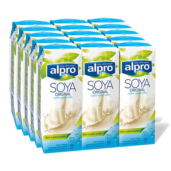 Alpro Soya Milk Original - 15x250ml