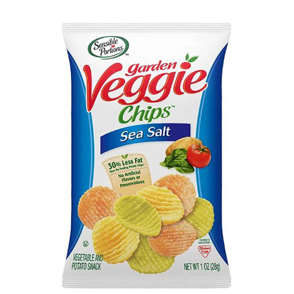 Buy Sensible Portions Veggie Chips Sea Salt 30gm Online AED 5.13