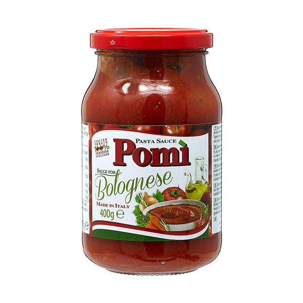 Buy Pomi Bolognese Pasta Sauce Jar - 400gm Online @ AED11 from Bayzon