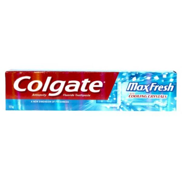 Buy Colgate Max Fresh Blue Toothpaste 125gm Online AED6.5 from Bayzon