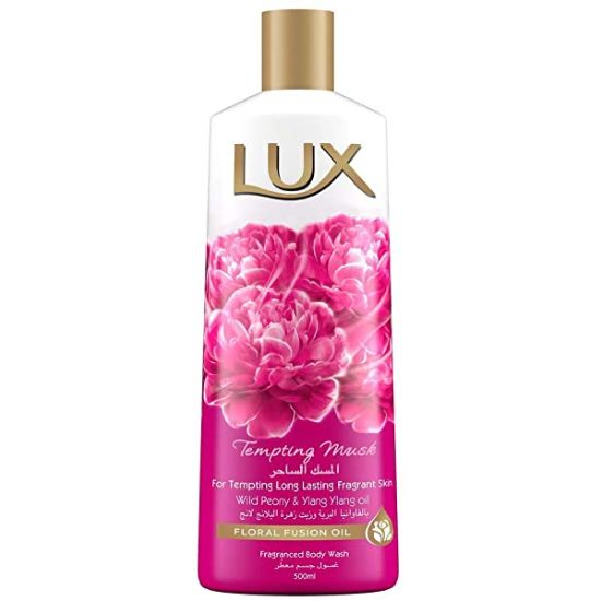 Buy Lux Tempting Musk Moisturizing Body Wash 500ml Online AED21.5
