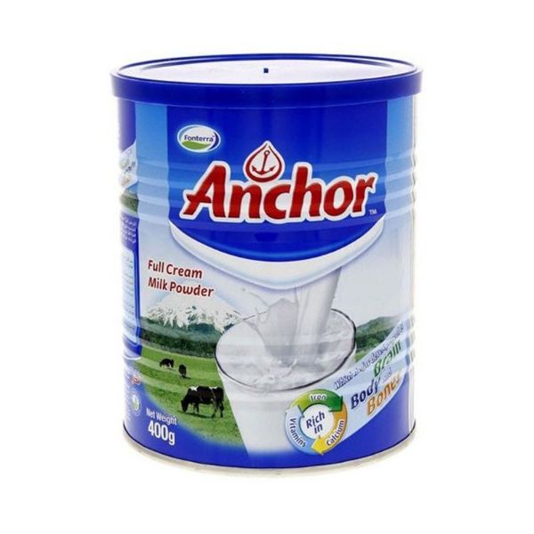 Anchor Full Cream Milk Powder Tin - 400gm