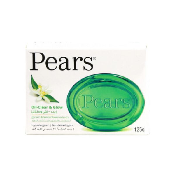 Buy Pears Oil Clear & Glow Soap Bar 125gm Online AED 4.50 from Bayzon