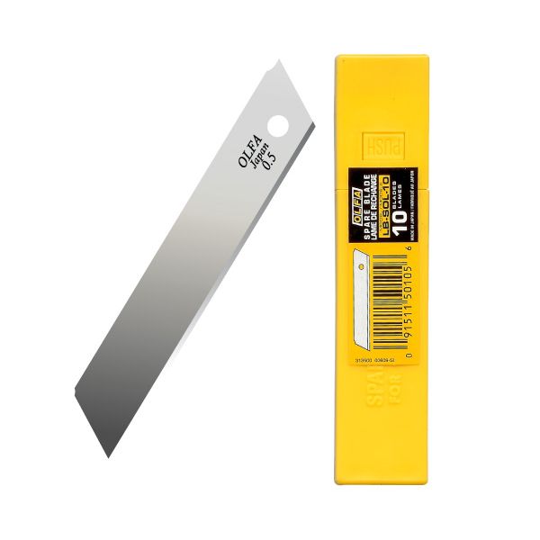 Olfa LB-10 Heavy-Duty Spare Blade 18mmx100mm (Pkt/10pc)