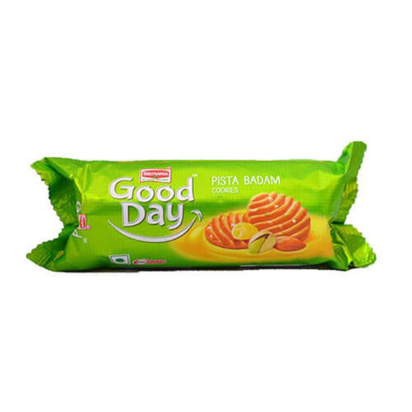 Britannia Good Day Pista Badam Cookies -24x90gm