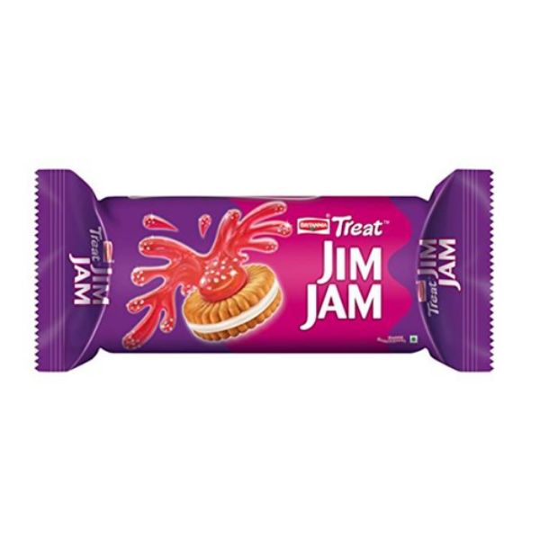 Britannia Jim Jam Cream Biscuit - 24x100gm