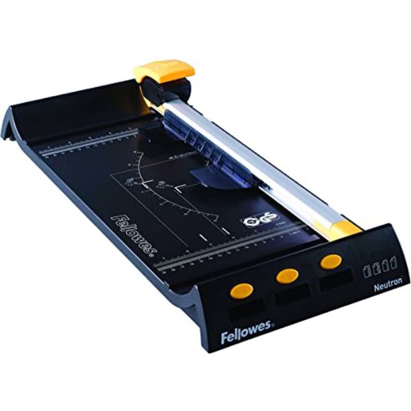Fellowes Neutron Retractable Safety Trimmer 10 sheets Capacity - A4