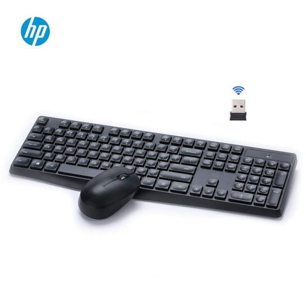 HP CS10 Wireless Keyboard and Mouse - Black