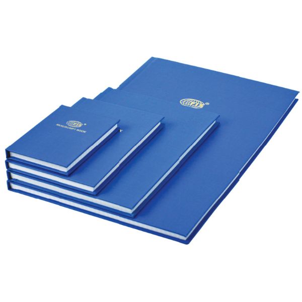 FIS Manuscript Book 4Q 9 x 7in FSMN9X74Q - Blue (pc)