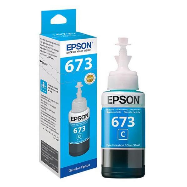 Epson T6732 Ink Bottle 70ml - Cyan