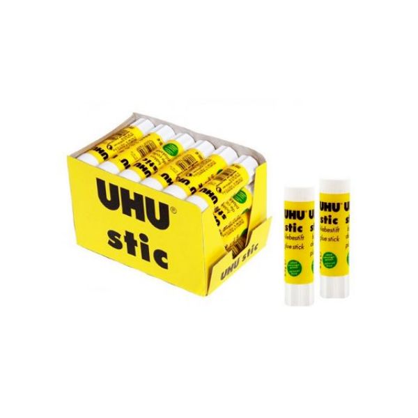 Uhu Glue Stick Solvent - 8.2g (pkt/24pc)