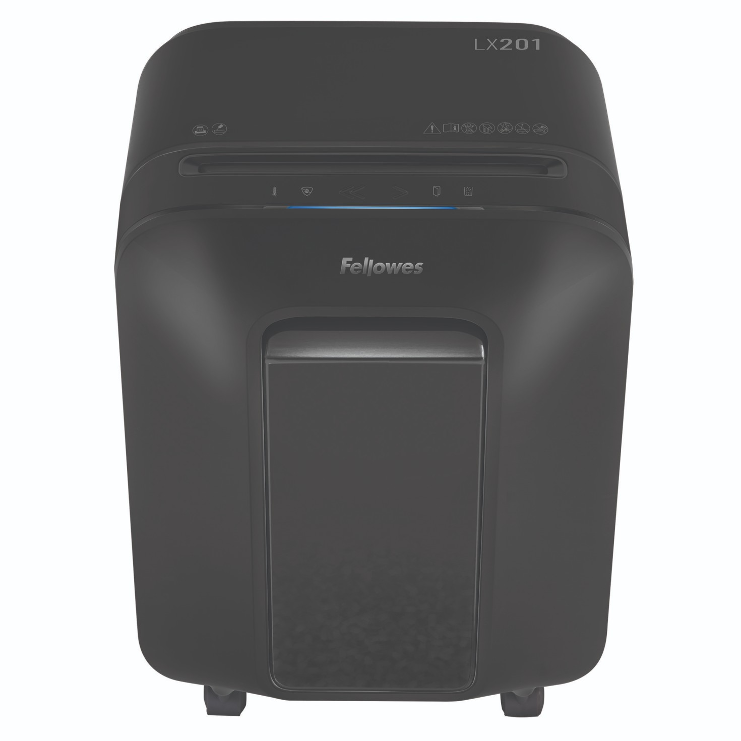Fellowes LX201 12 Sheet Micro Cut Shredder - Black