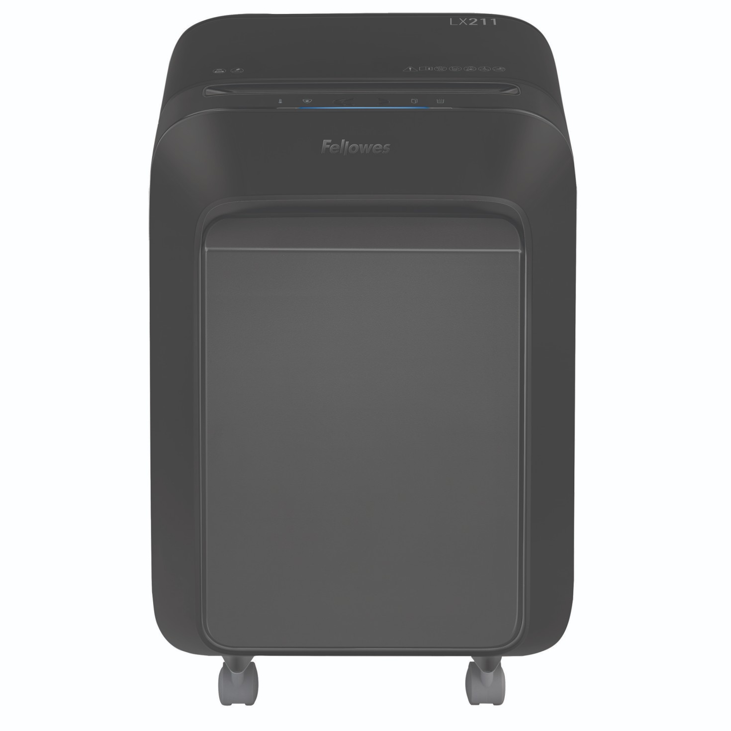 Fellowes LX211 15 Sheet Micro Cut Shredder - Black