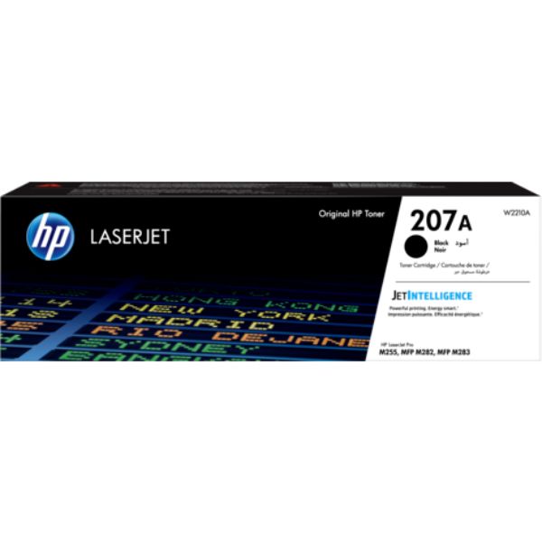 HP 207A Black Toner Cartridge W2210A for MFP 283DW