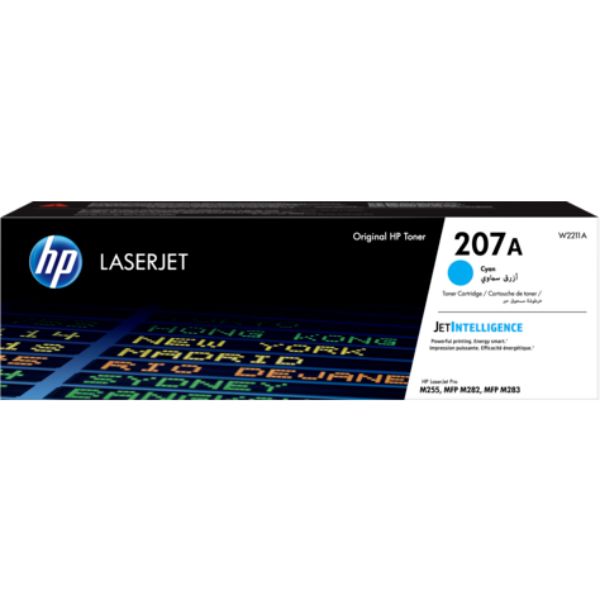 HP 207A Blue / Cyan Toner Cartridge W2211A for MFP 283DW