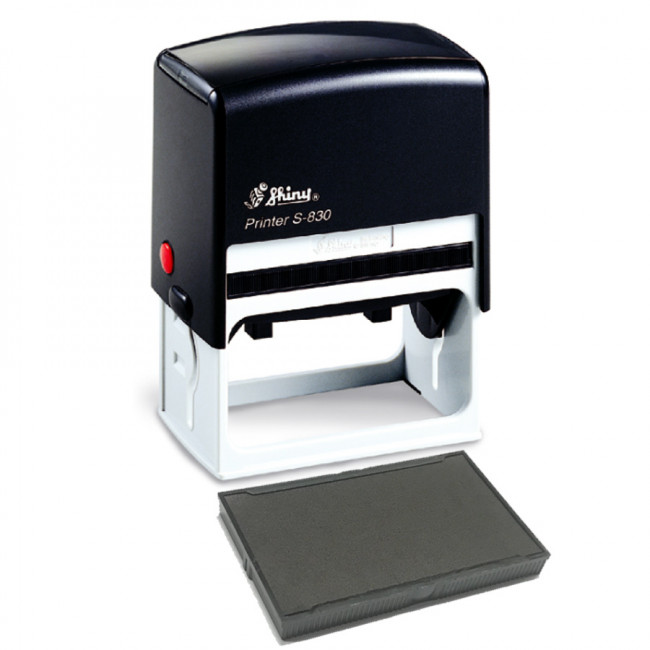 Shiny S-830 Customized Self-Inking Stamp 73 x 36mm (pc)