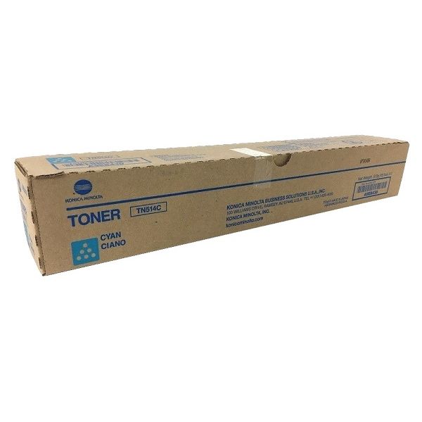 Konica Minolta TN-514 Toner Cartridge - Cyan