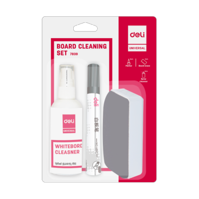 Deli 7839 Whiteboard Cleaning Set