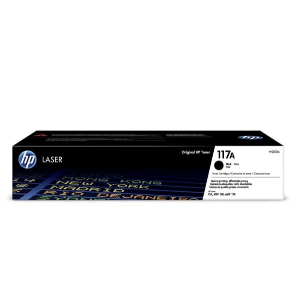 HP 117A Original Laser Toner Cartridge (W2070A) - Black