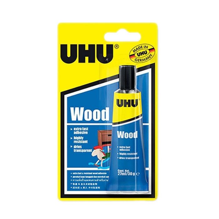 UHU Wood Extra Fast Adhesive - 27ml (pc)