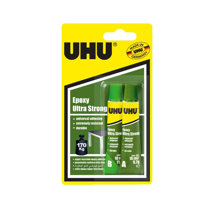 UHU Epoxy Ultra Strong - 10ml (pkt/2pcs)