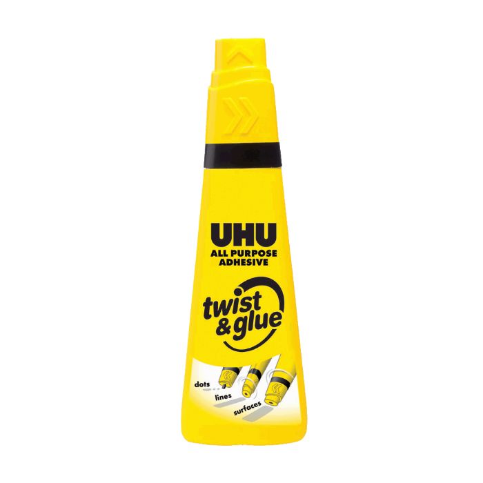UHU Twist & Glue All Purpose Adhesive - 90ml (pc)