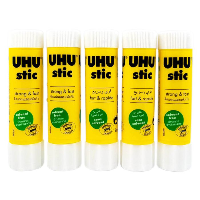 UHU Glue Stick - 8.2gm (pkt/5pcs)