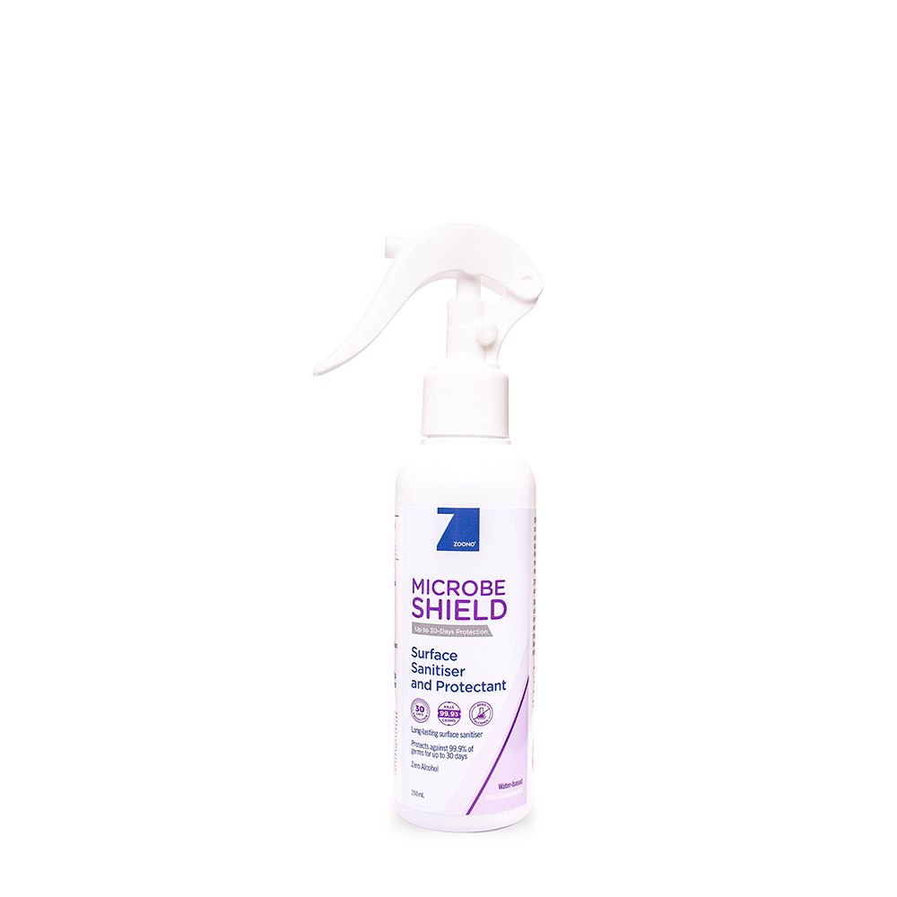 Zoono Z-MS150mL Microbe Shield Surface Sanitiser and Protectant Up to 30 Days Protection - 150ml