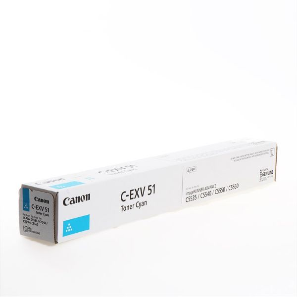 Canon C-EXV 51 Toner Cartridge - Cyan