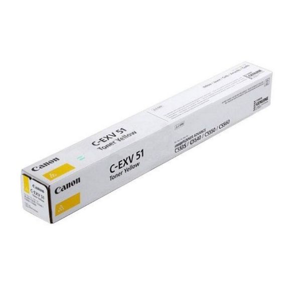 Canon C-EXV 51 Toner Cartridge - Yellow