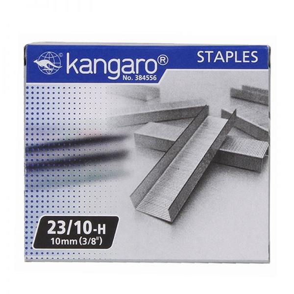 Kangaro 23/10-H Staples - 10mm (box/10000pc)