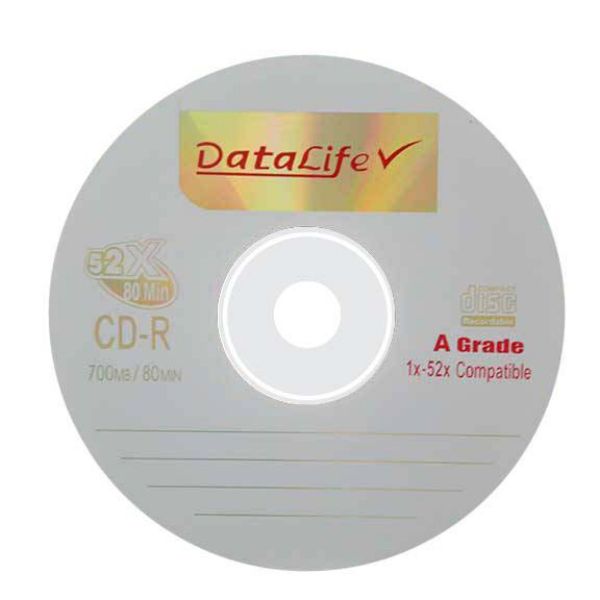 DataLife CD-R 52X - 700MB (Box/600pcs)