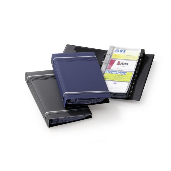 Durable 2385 Visifix Business Card Album 200 Cards A5 - Black (pc)