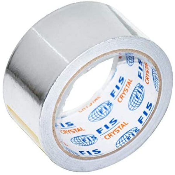 FIS Aluminium Foil Tape 2in x 20yrds - FSTA2X20AL (pc)