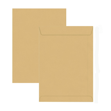 Hispapel A4 12in x 10in Envelope - Brown (pkt/1000pcs)