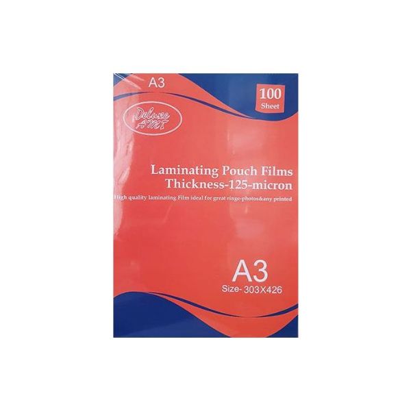 Deluxe Laminating Pouch 125-micron - A3 (pkt/100pcs)