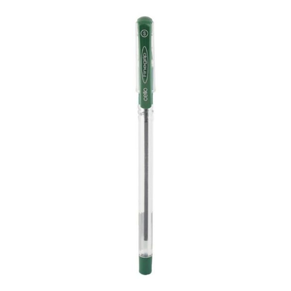 Cello Fine Grip 0.7mm Pen - Green (pc)
