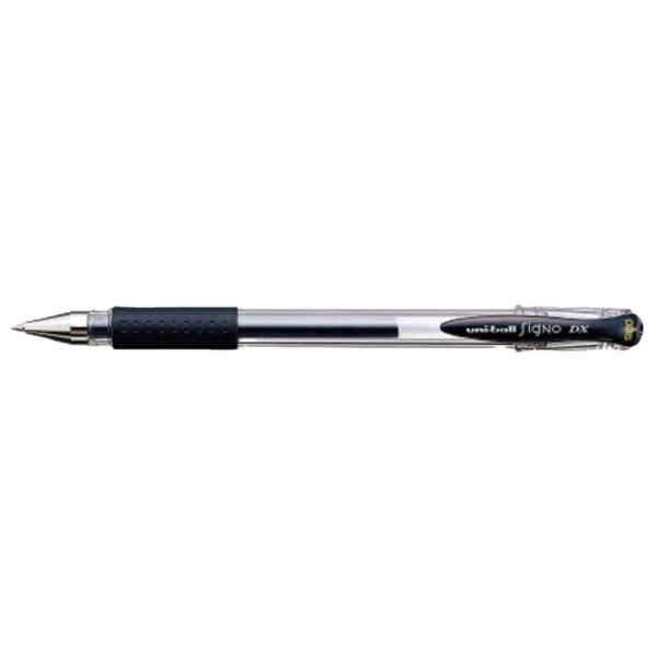 Uniball UM151 Signo DX Fine 0.7mm Gel Pen - Black (pkt/12pcs)