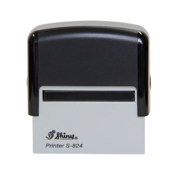 Shiny S-824 Self-Inking Stamp 52 x 20mm - Black (pc)