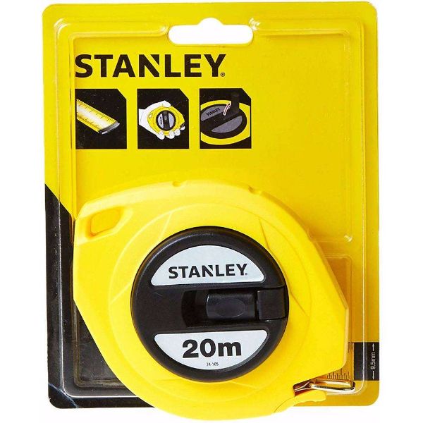 Stanley 0-34-105 Steel Closed Measuring Tape 20M - Yellow (pc)