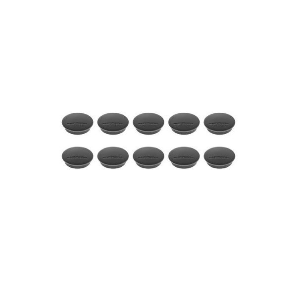 Magnetoplan COP 1662112 Magnetic Discofix Junior - Black (pkt/10pcs)
