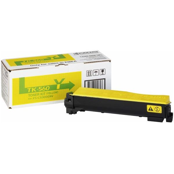 Kyocera TK-560Y Toner Cartridge - Yellow