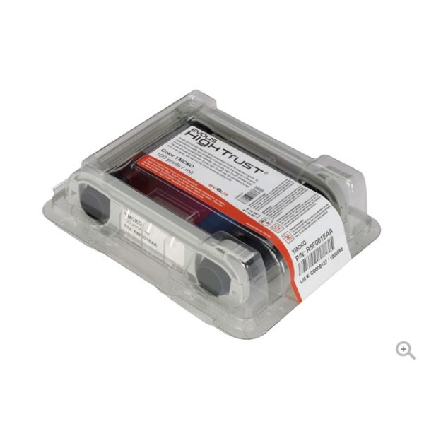 Evolis YMCKO Color Ribbon R5F008EAA - 300 Prints