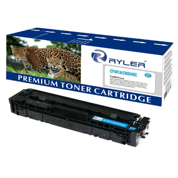Ryler 201A Compatible Toner Cartridge CF401A - Cyan